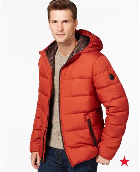 michael kors down jacket mens|michael kors men's winter jacket.